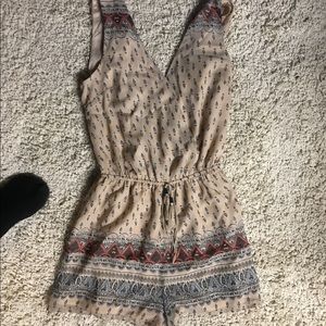 Paisley print Romper